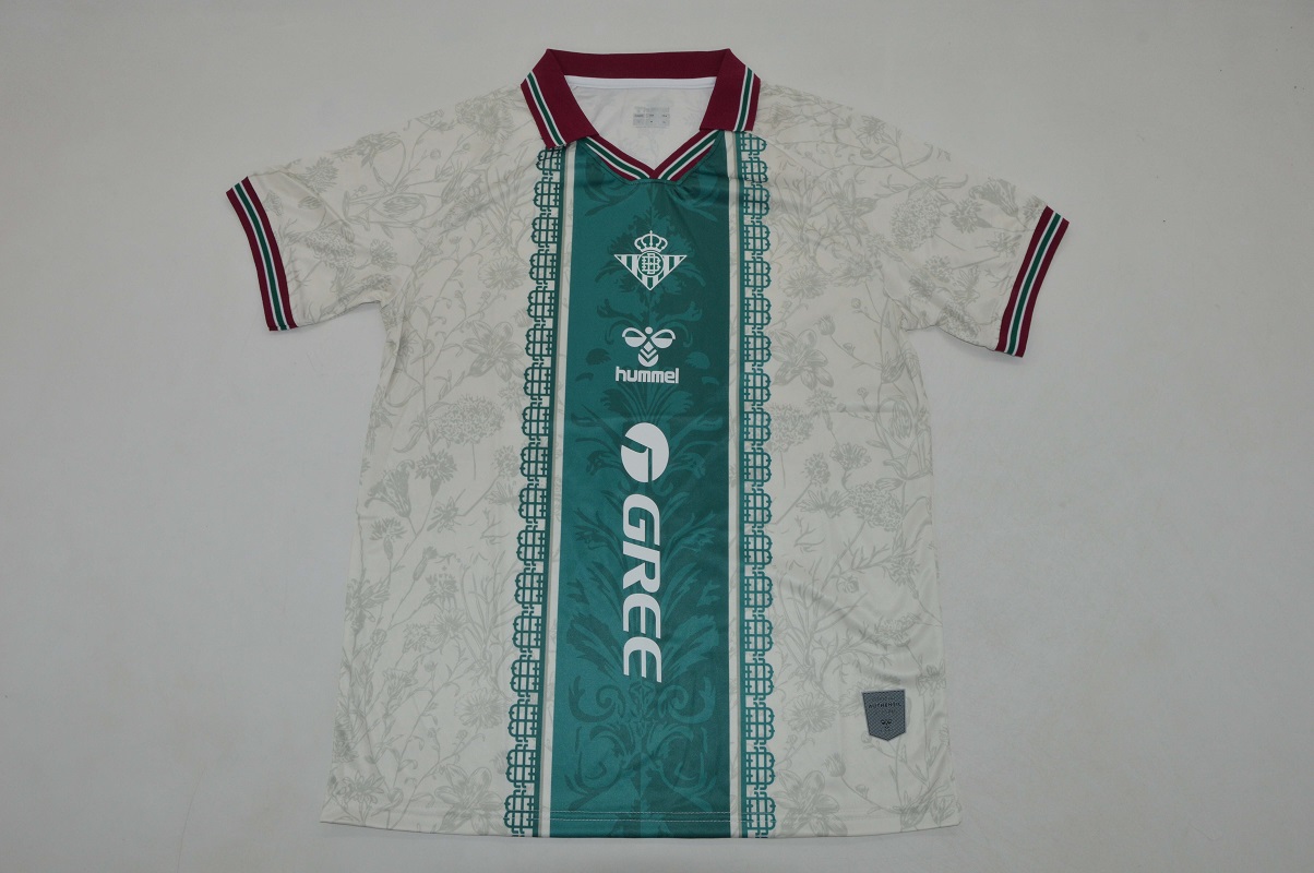 AAA Quality Real Betis 25/26 Special Green/Light Beige Jersey